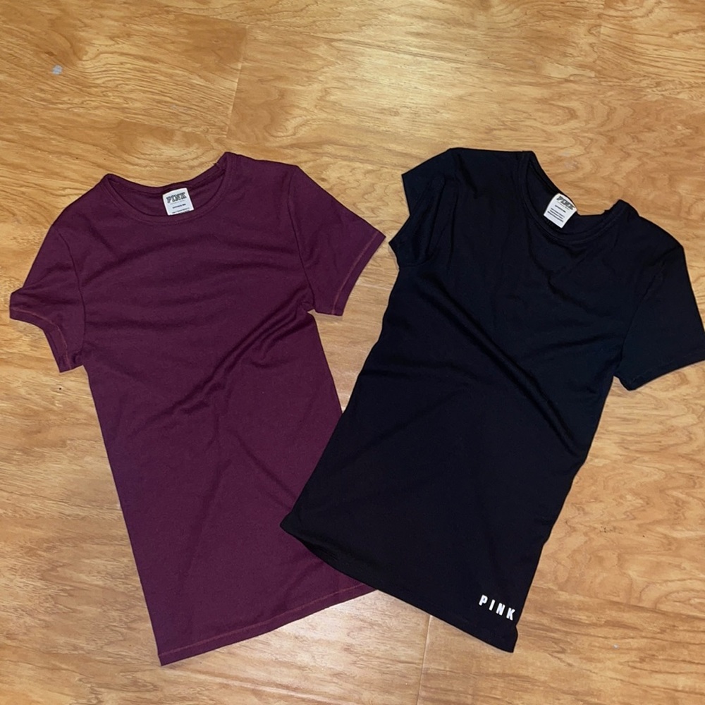 x2 PINK tees